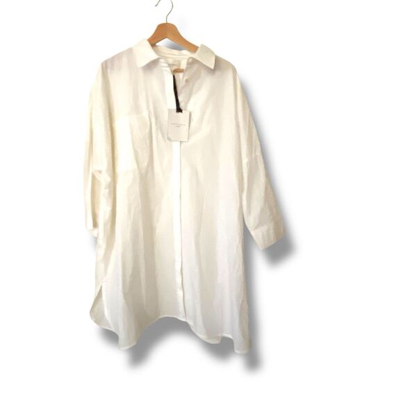 NWT Tuckernuck Pomander Place White Anne Coverup Dress Size XXL - Picture 10 of 13